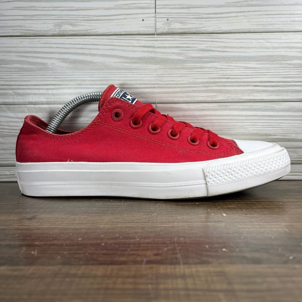 Converse Chuck Taylor All Star 2 Ox Women's Red Shoes - Women's Size 7